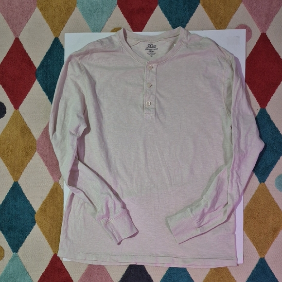 J. Crew Other - J.Crew Garment-Dyed Henley Shirt